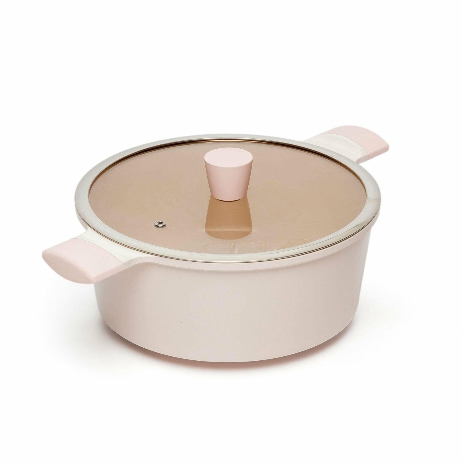 LaCena Pembe 24cm Basık Tencere