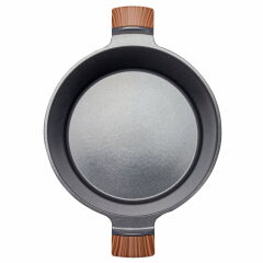 LaCena Lacivert 22cm Basık Tencere