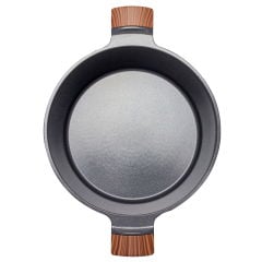 LaCena Lacivert 24cm Basık Tencere