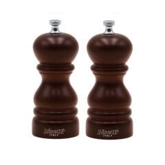 Bisetti Roma 13 cm Ahşap Ceviz Baharat Değirmeni