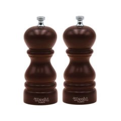 Bisetti Roma 18 cm Ahşap Ceviz Baharat Değirmeni