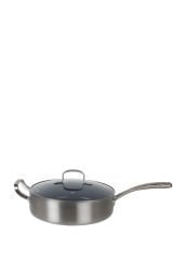 Mare Collection Çift Kulplu Gri Derin Çelik Tava 24 Cm