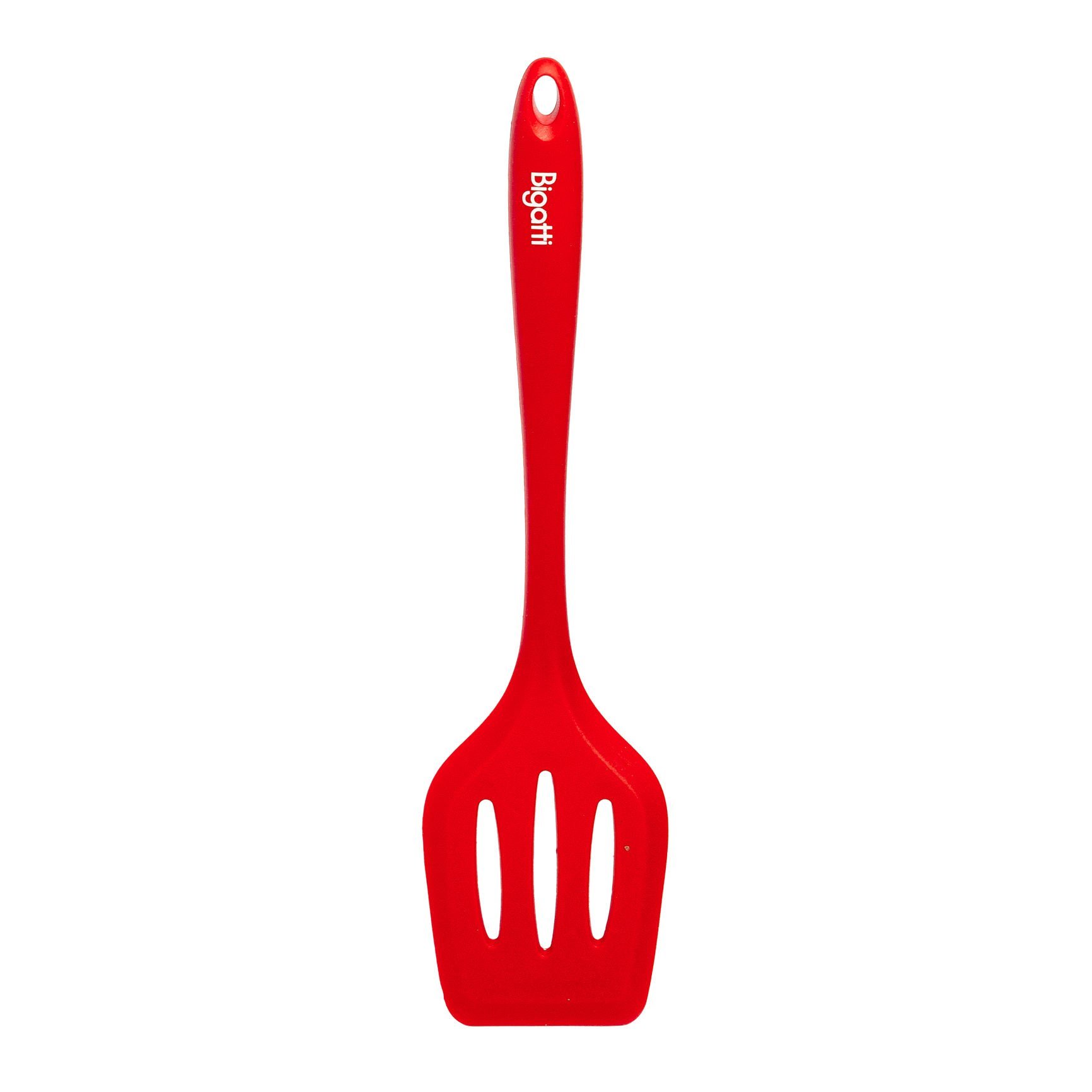 Bigatti 30 cm Delikli Kırmızı Spatula
