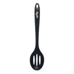 Bigatti 27 cm Siyah Delikli Kaşık
