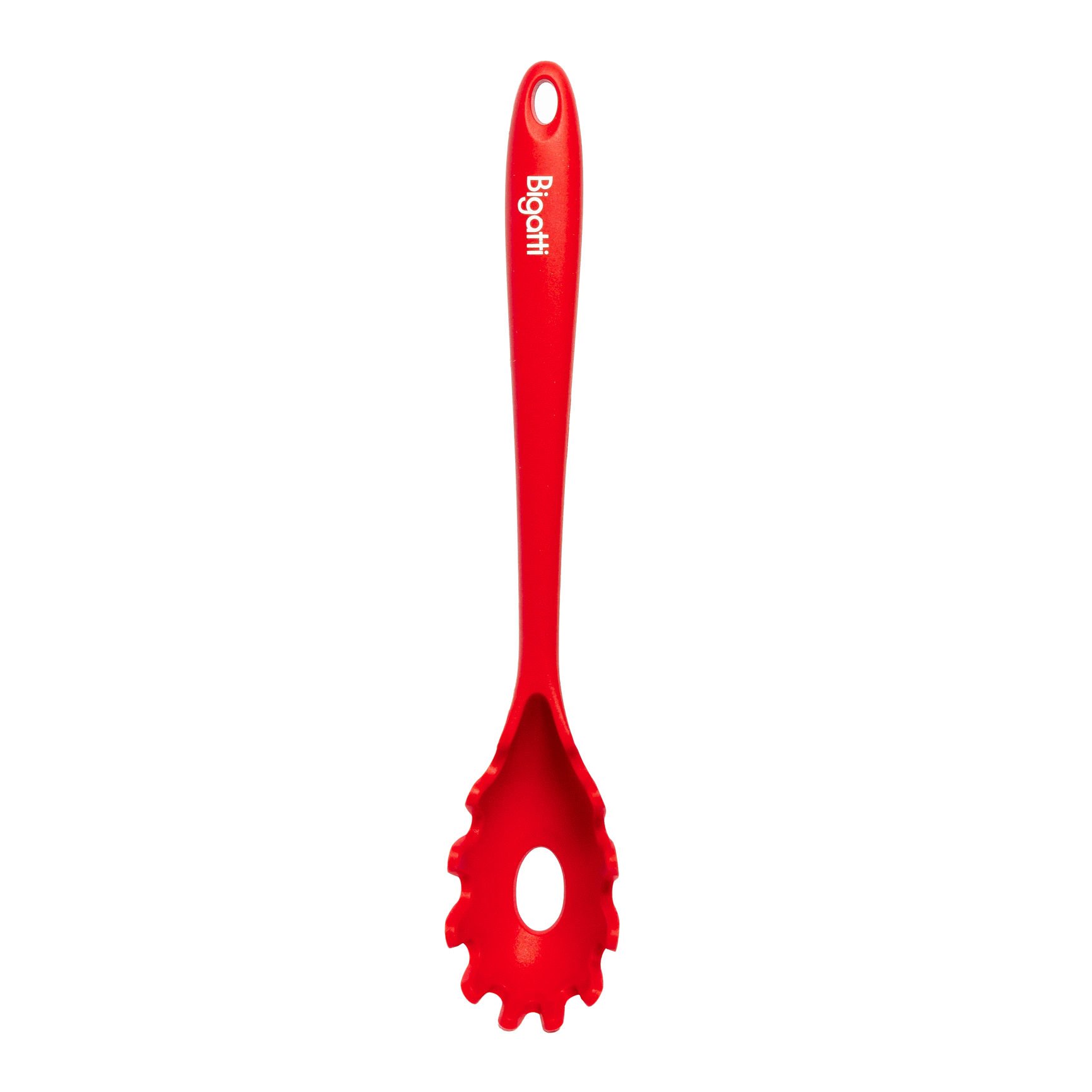Bigatti 28 cm Kırmızı Makarna Kaşığı