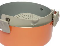 Bigatti 22 cm Gri Tencere Süzgeci