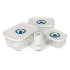 Bigatti Norris Krem 450 ml 800 ml 1.320 ml 2.650 ml Vakum makinası Seti
