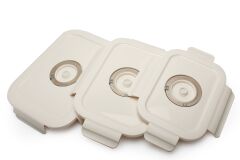 Senna Krem 17 Parça Saklama Kabı Seti