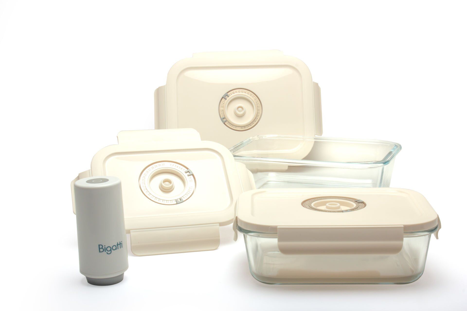 Senna Krem 17 Parça Saklama Kabı Seti